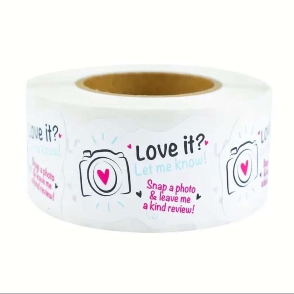500 pcs Love it? Let me know! Stickers